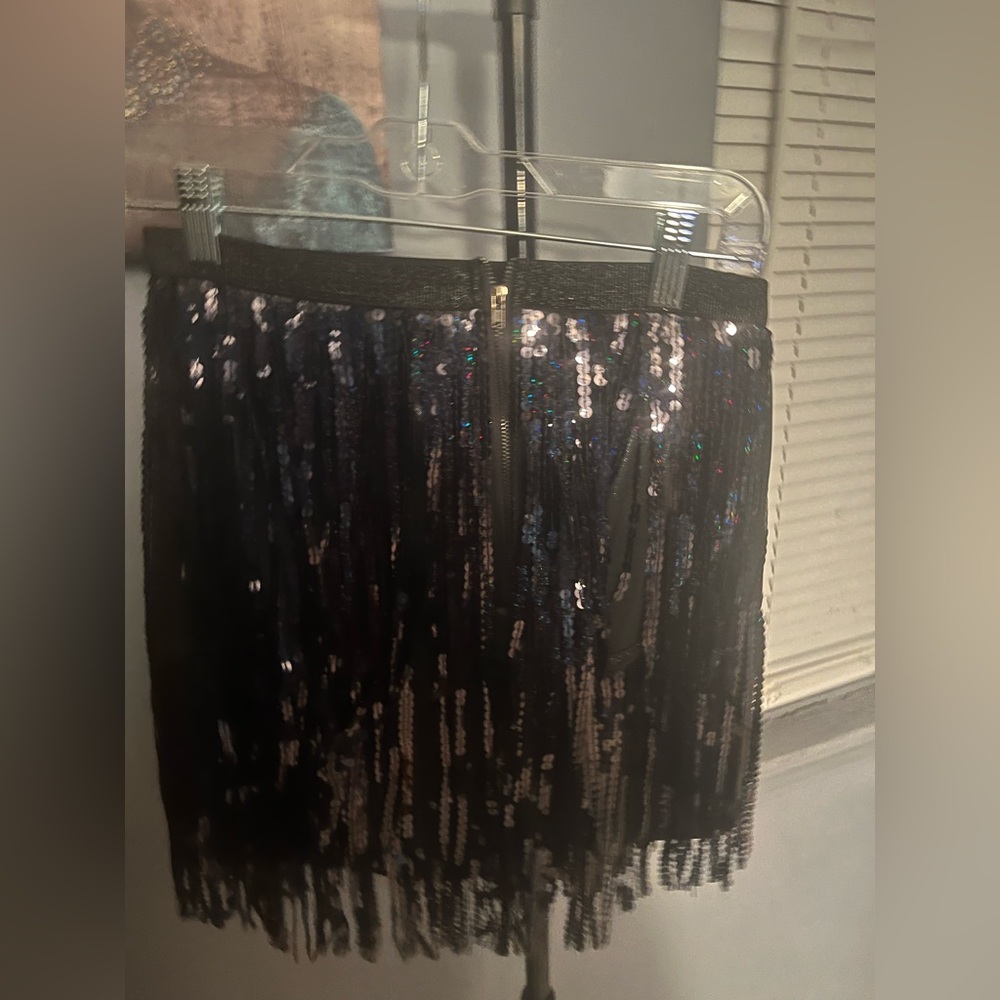 Black shingles dress